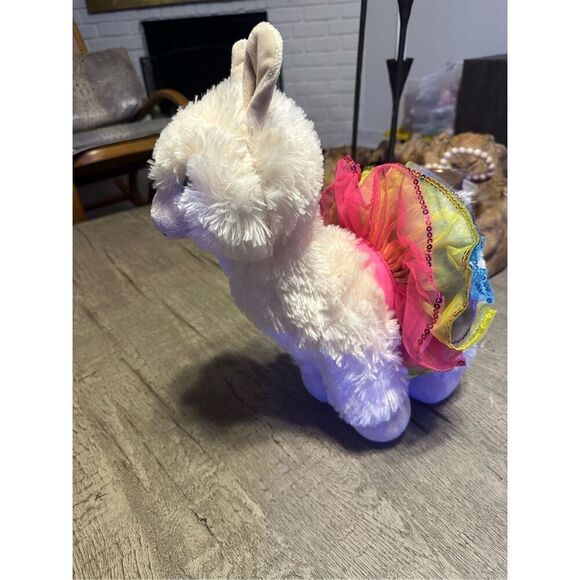 Build a Bear Alpaca / Llama Plush with skirt Outfit - Picture 2 of 5